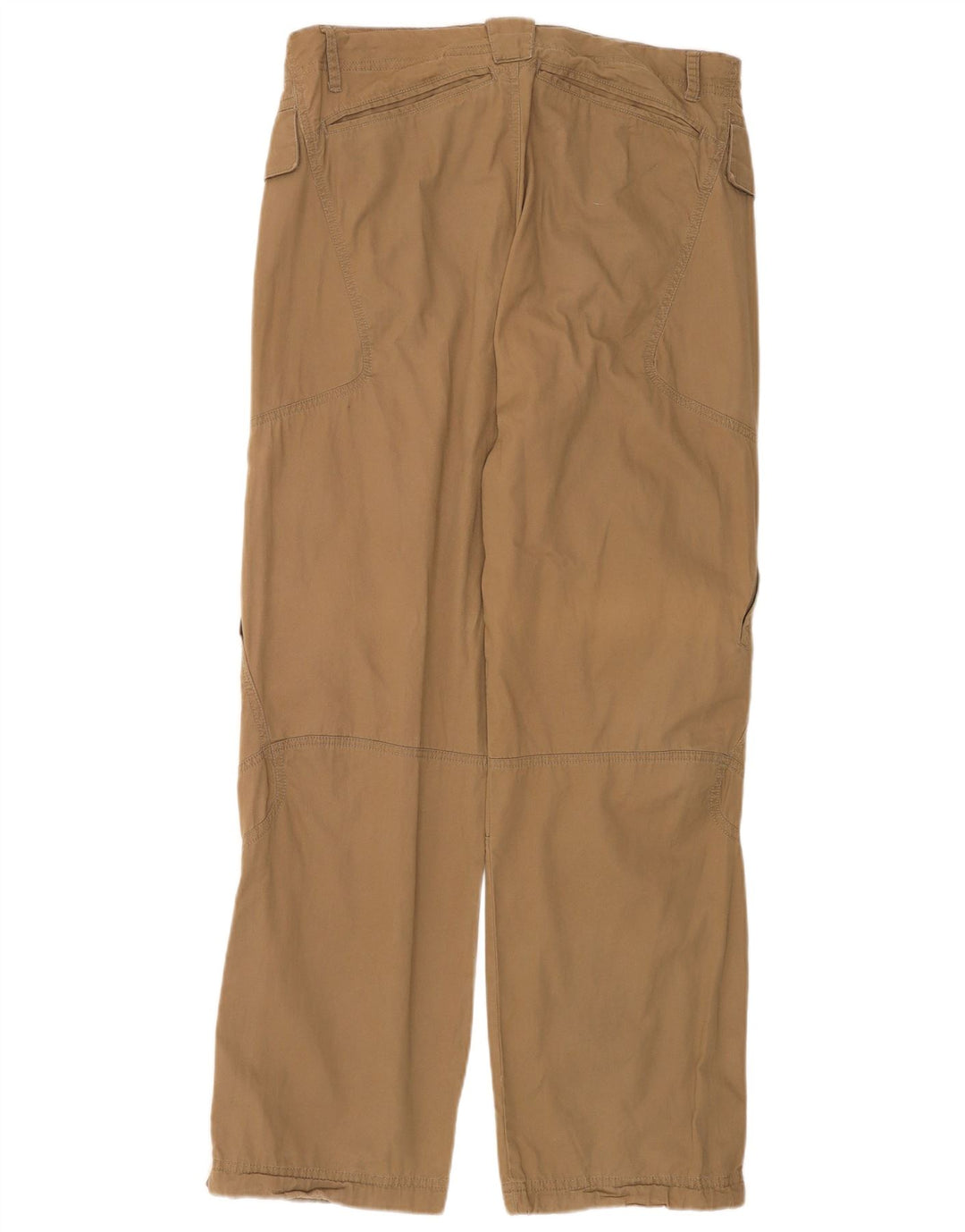 Pantalones Cargo Rectos para Hombres Nike Talla Media W30 L30 Beige Algodón