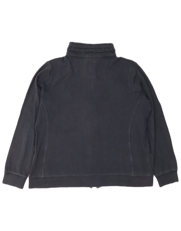 Champion Chaqueta de Chándal Easy Fit para Mujer UK 40 Mediana Azul Marino Algodón