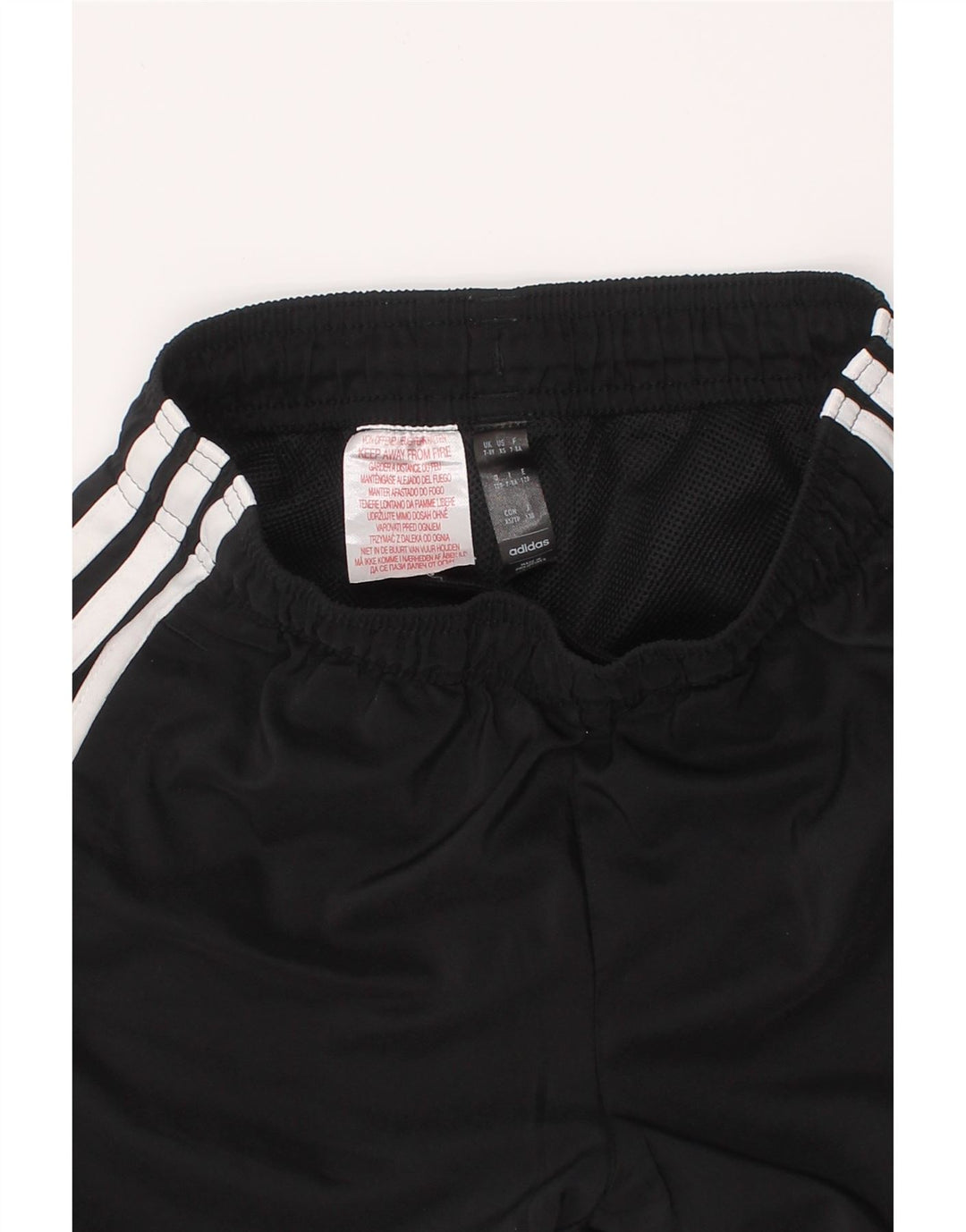 Pantalones cortos deportivos ADIDAS Niño 7-8 años Negro Poliéster