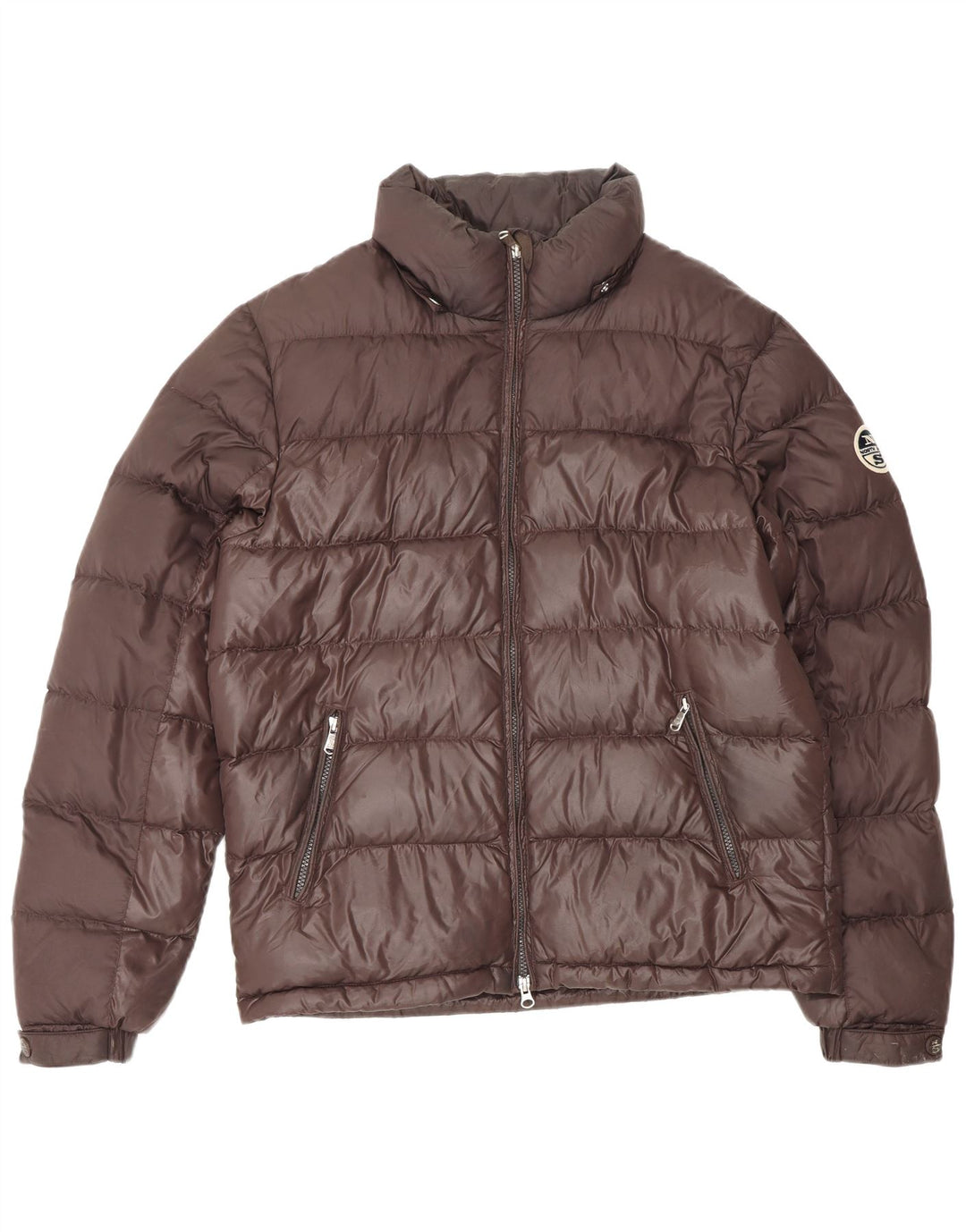 NORTH SAILS Chaqueta acolchada para hombre ES 38 Marrón medio Poliamida