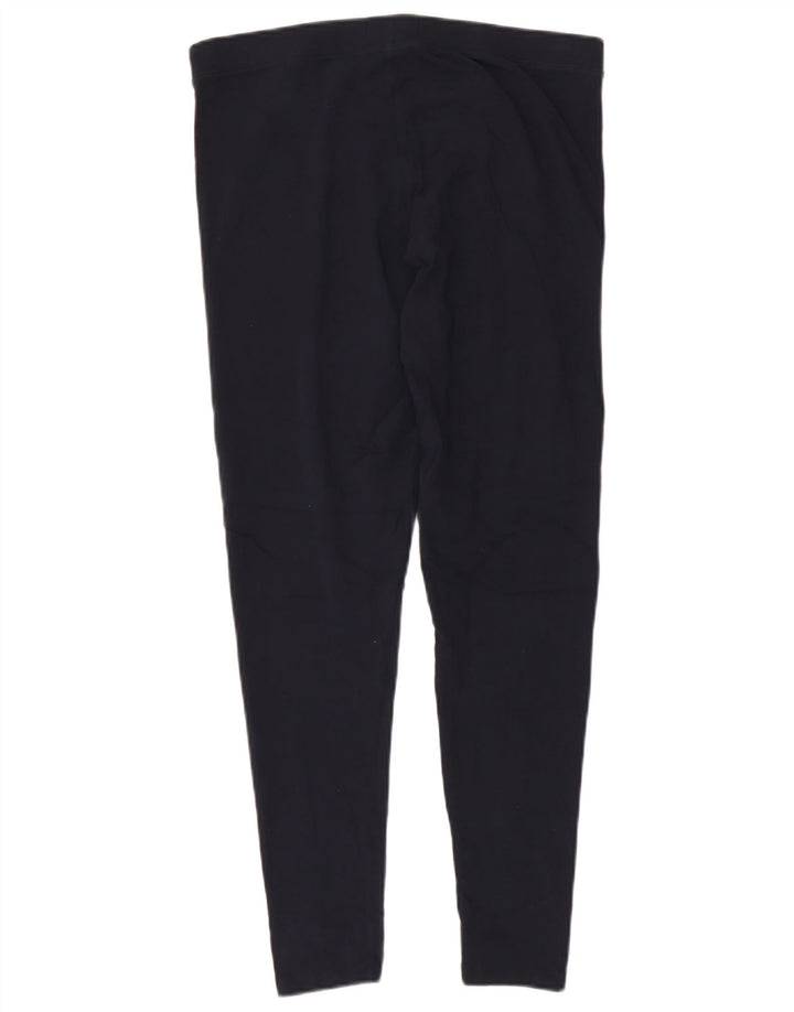 Marks & Spencer Leggings para mujer Reino Unido 44 Grande Algodón azul marino
