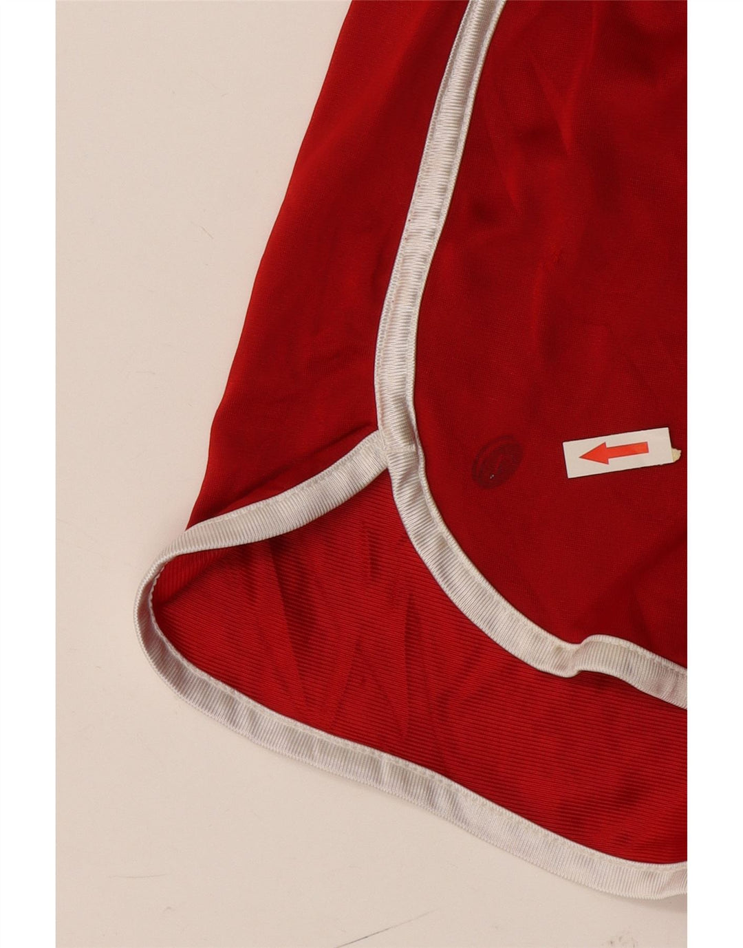 Russell Athletic Pantalones cortos deportivos para mujer UK 10 Small Rojo Poliéster