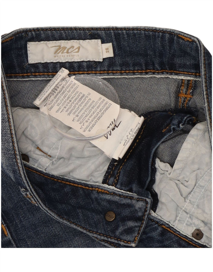 Vaqueros ajustados Marlboro Classics para mujer W26 L27 Algodón azul