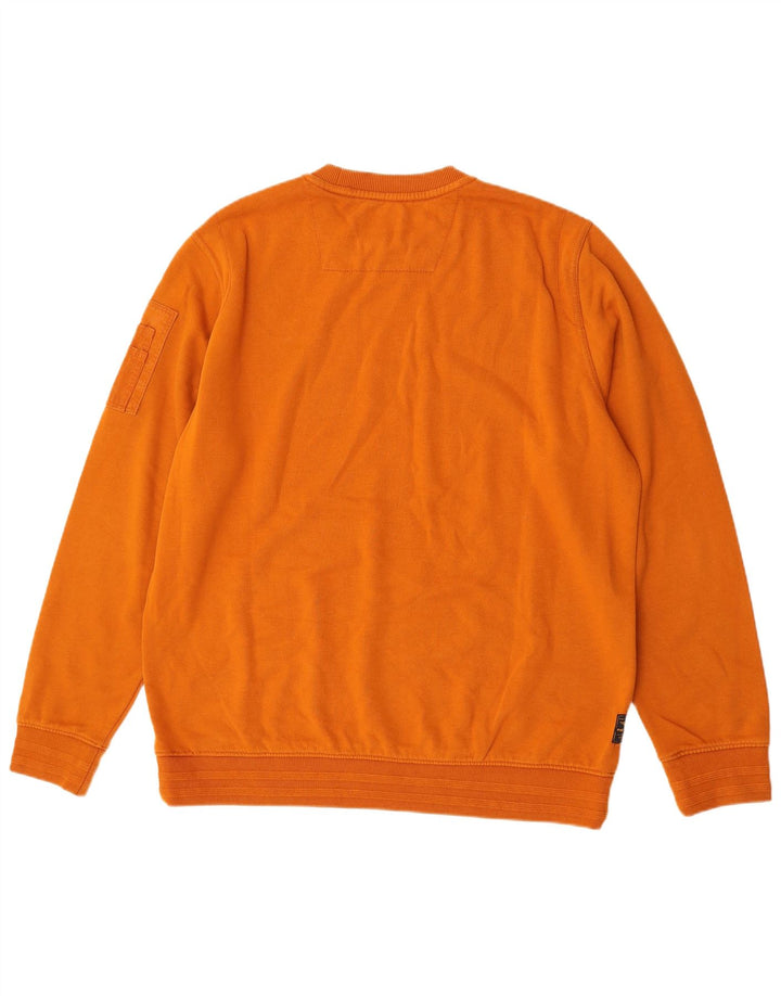 Pme Legend - Sudadera para hombre, talla 2XL, color naranja, algodón