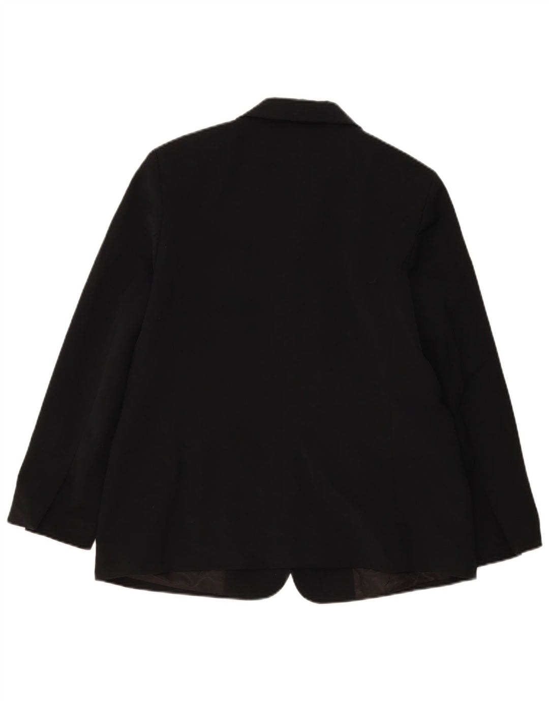 L.L.Bean Chaqueta Blazer de 3 Botones para Mujer US 14 XL Poliéster Negro