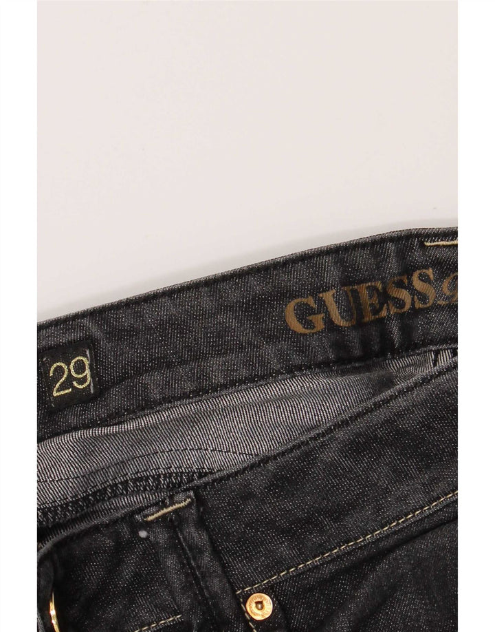 Vaqueros Guess Mujer Crop Slim W29 L26 Gris
