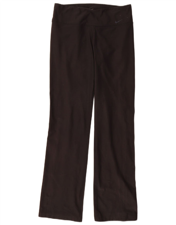 Nike - Pantalones de chándal Dri Fit para mujer, talla M, poliéster negro