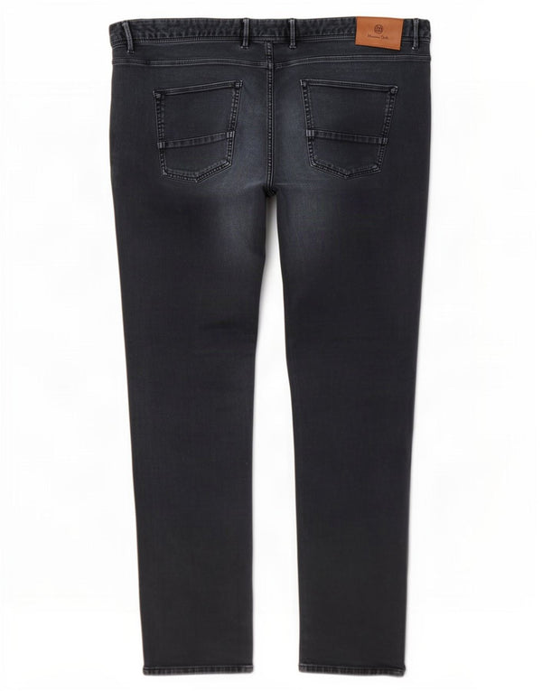 Massimo Dutti Pantalones Casuales Slim Fit para Hombre EU 50 2XL W40 L33 Azul Marino