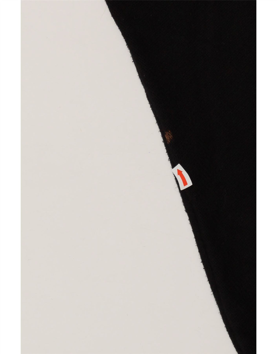 ZARA Mujer Crop Crew Neck Jumper Sweater UK 10 Small Viscosa Negra