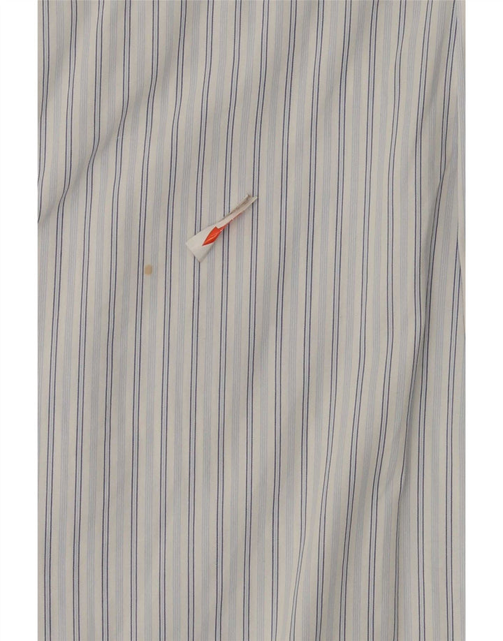 Camisa Tommy Hilfiger Hombre Grande Azul Rayas Algodón