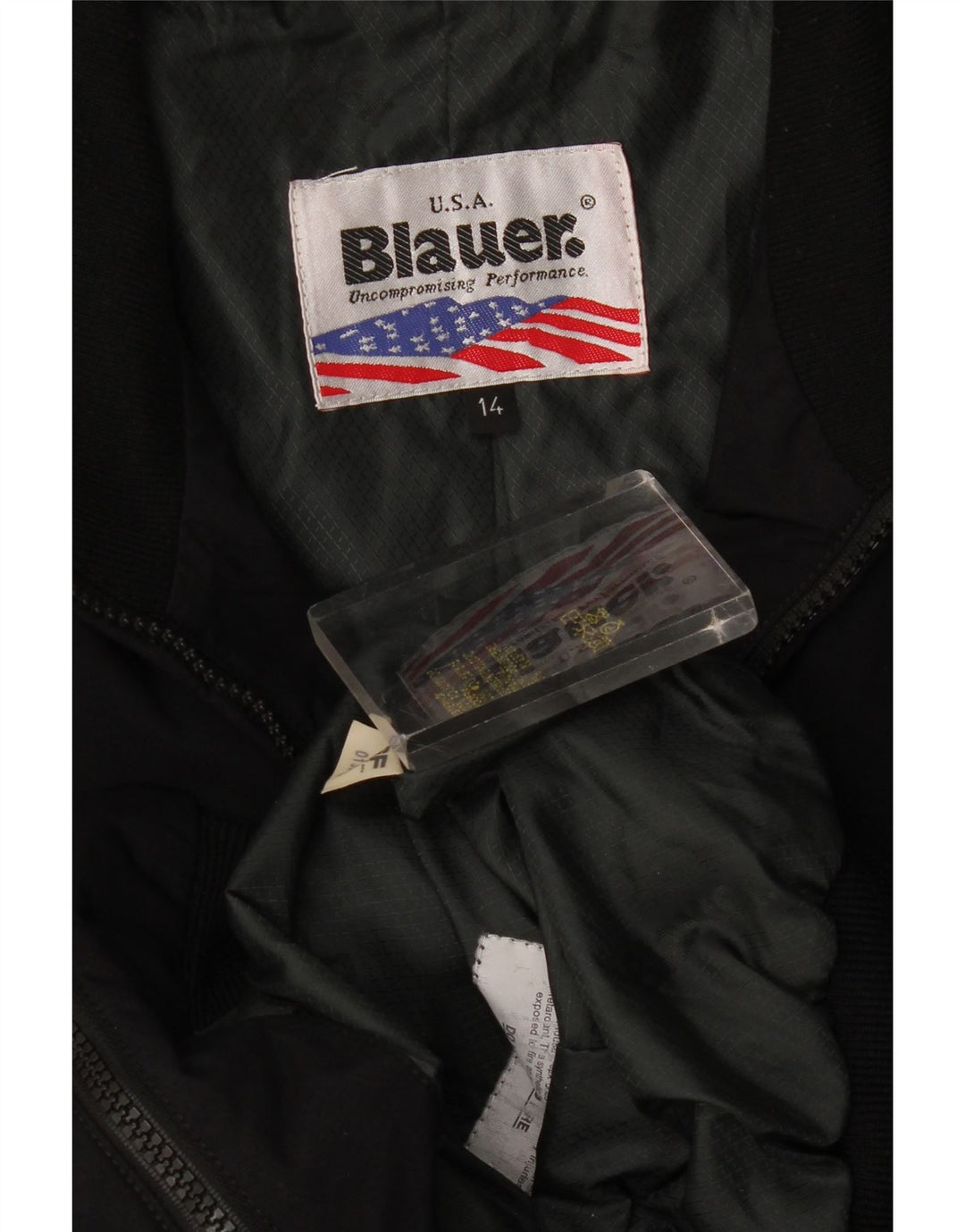 Blauer Cazadora Bomber Niño 13-14 Años Negro Poliamida