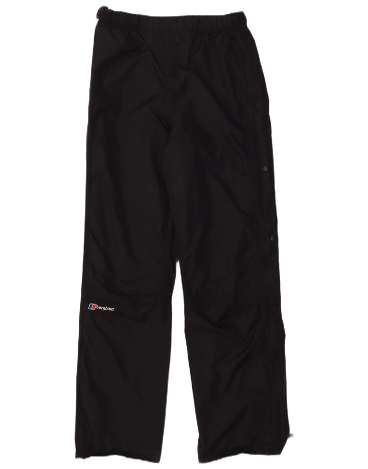 BERGHAUS Pantalones de chándal para mujer UK 42 Medium Black Nylon