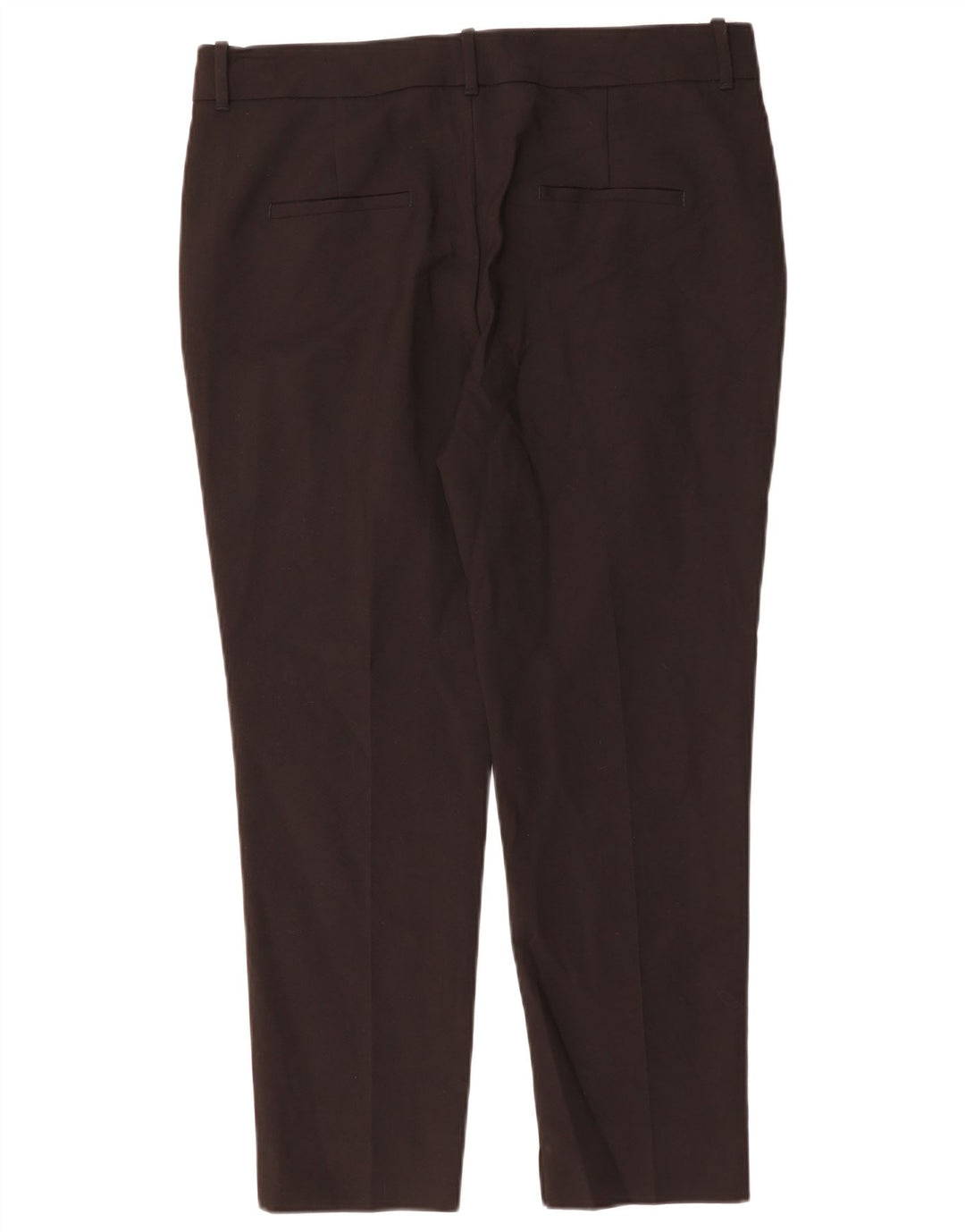 ZARA Pantalón chino slim para mujer EU 42 Large W32 L27 Algodón negro