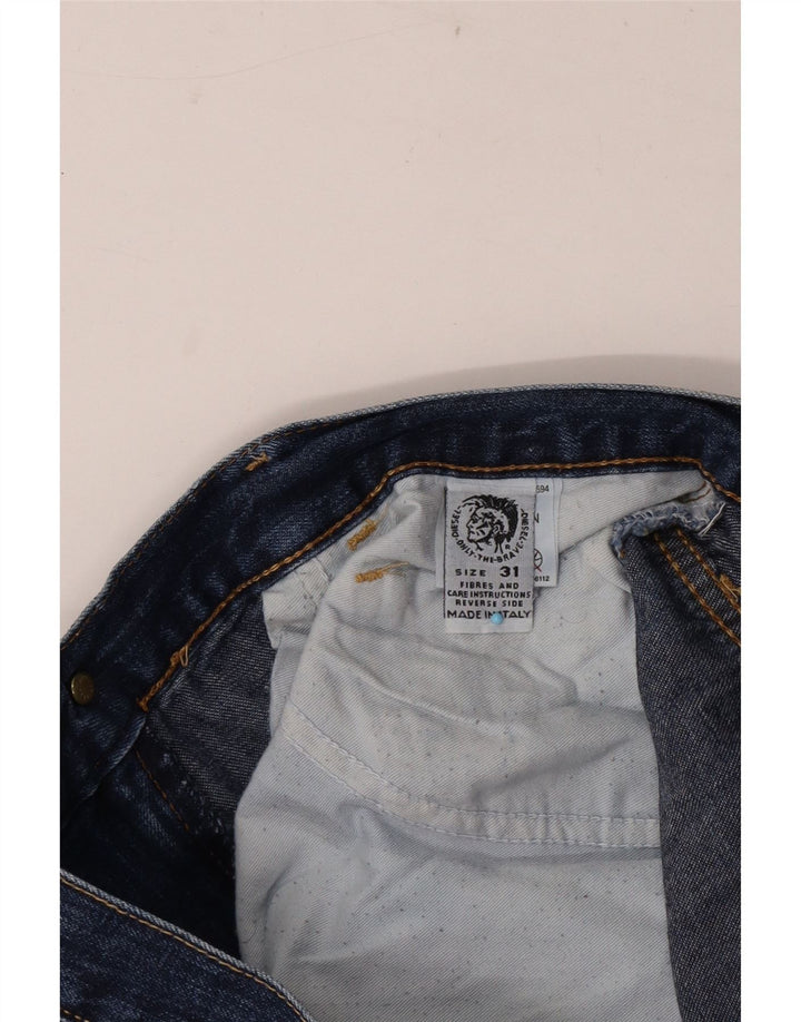 Diesel Hombre Bootcut Jeans W31 L28 Algodón Azul