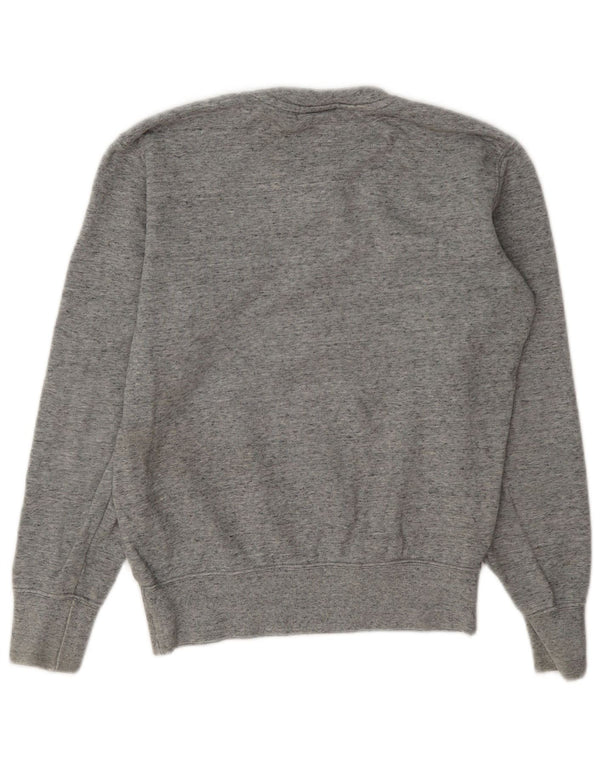 Champion Sudadera de gran tamaño con gráfico para mujer UK 6 XS Gris moteado