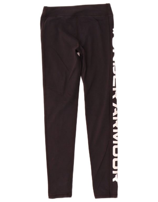 Under Armour Leggings gráficos para niñas 9-10 años Mediano Algodón negro