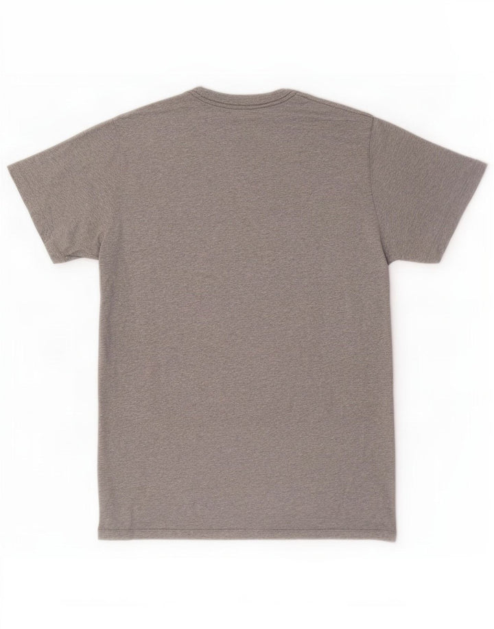 PEPE Jeans Camiseta con gráfico regular para hombre Top de algodón moteado gris medio