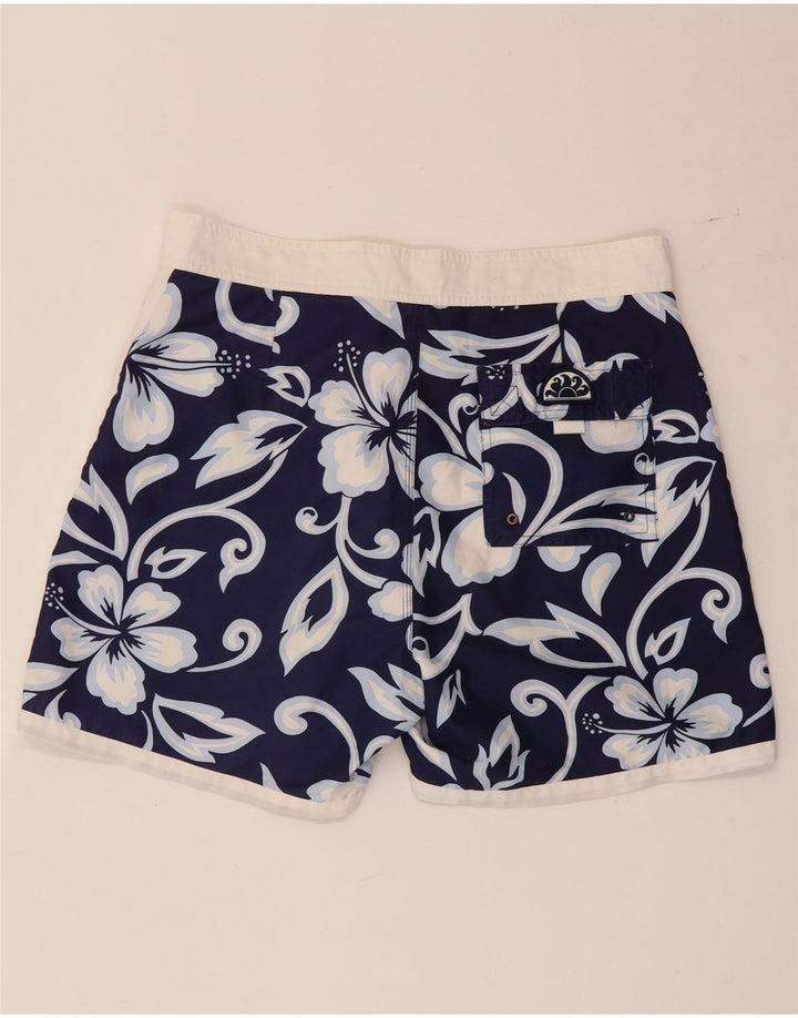 Sundek Bañador Hombre Mediano Azul Marino Floral Poliéster