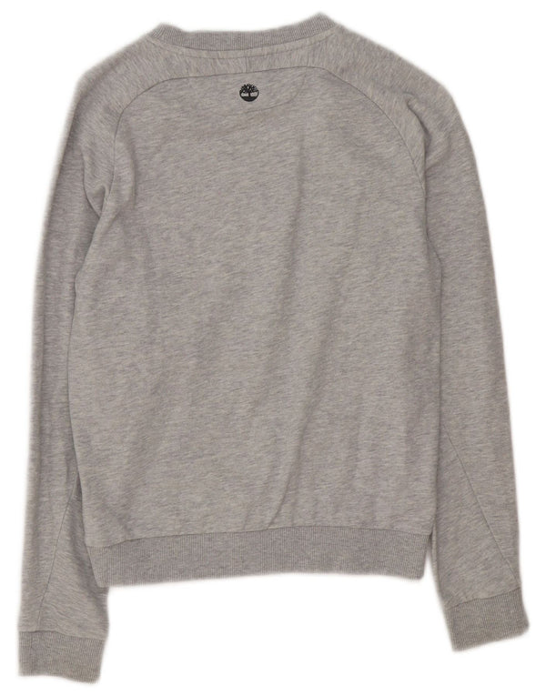 Timberland Sudadera gráfica para niños 11-12 años XS Gris Moteado