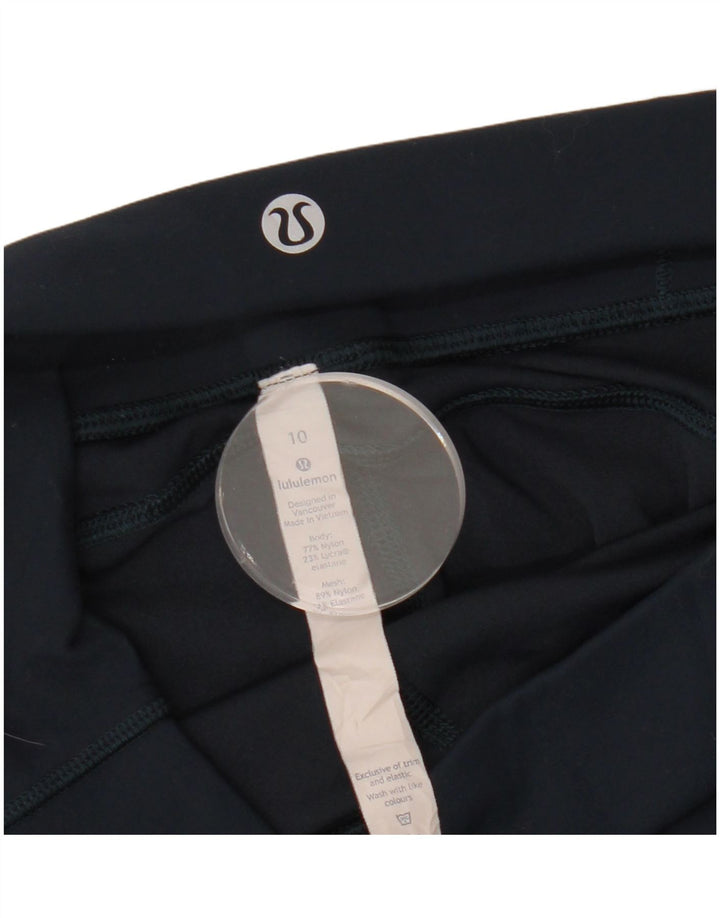 LULULEMON Leggings para mujer US 10 Grande Azul Marino Nylon