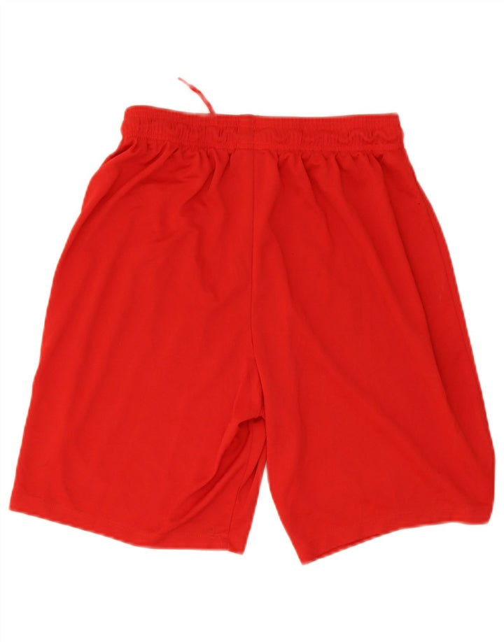Nike - Pantalones cortos deportivos Dri Fit para hombre, poliéster rojo grande