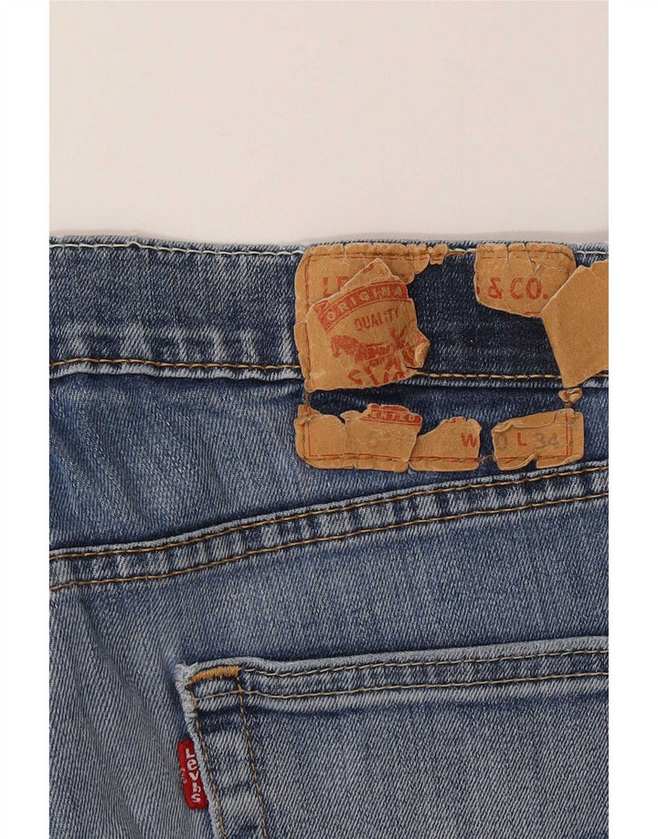 Levi's Hombre 511 Slim Jeans W30 L34 Algodón Azul