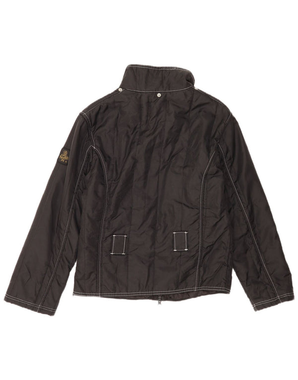 Refrigiwear Chaqueta impermeable para mujer UK 44 Grande Nylon negro