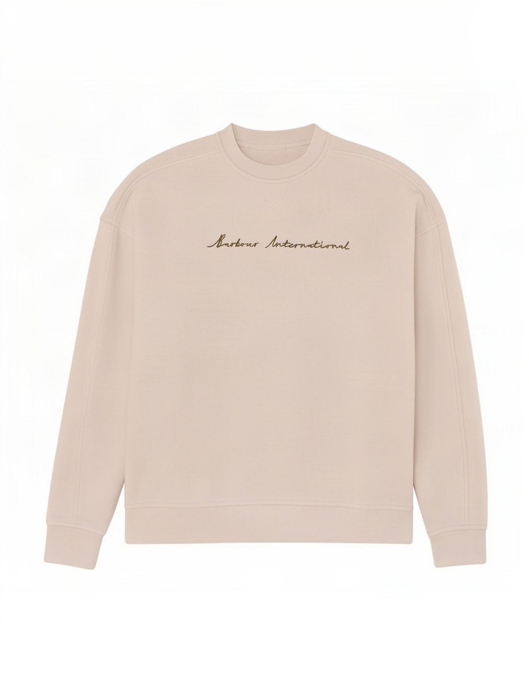 Barbour Mujer Gráfico Sudadera De Gran Tamaño Jersey Reino Unido 10 Pequeño Algodón Blanco