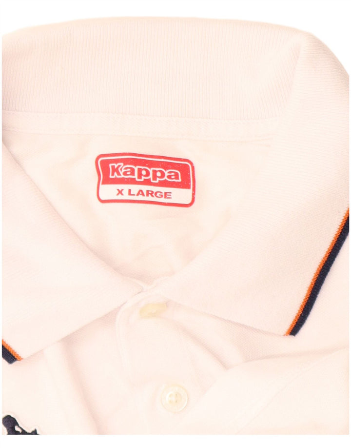 Kappa Polo Hombre XL Blanco