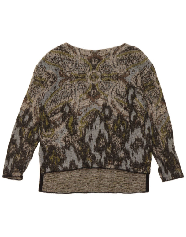 Marccain suéter con cuello barco para mujer US 3 XS multicolor Tie Dye