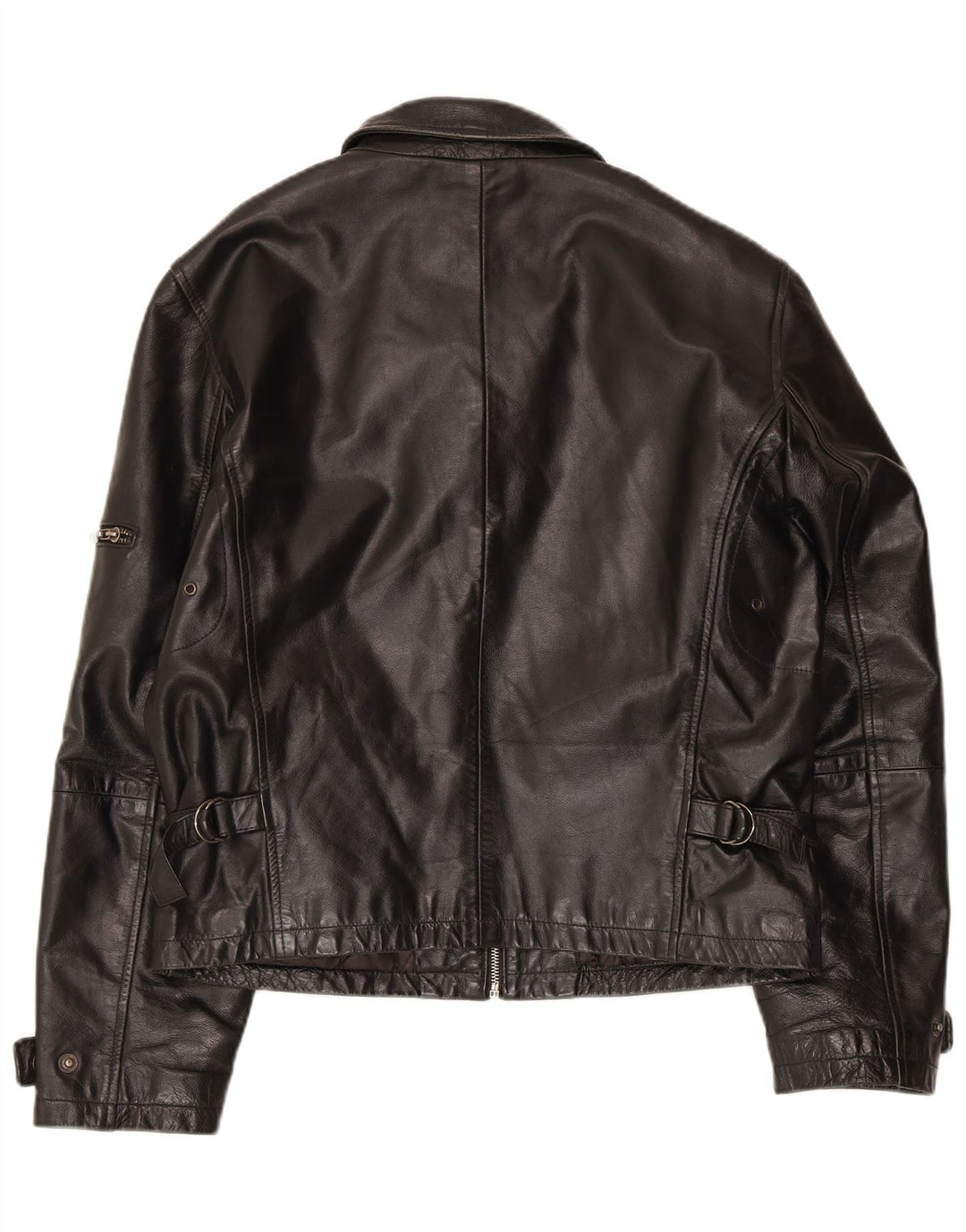 Conbipel Chaqueta de cuero para hombre IT 50 Grande Negro