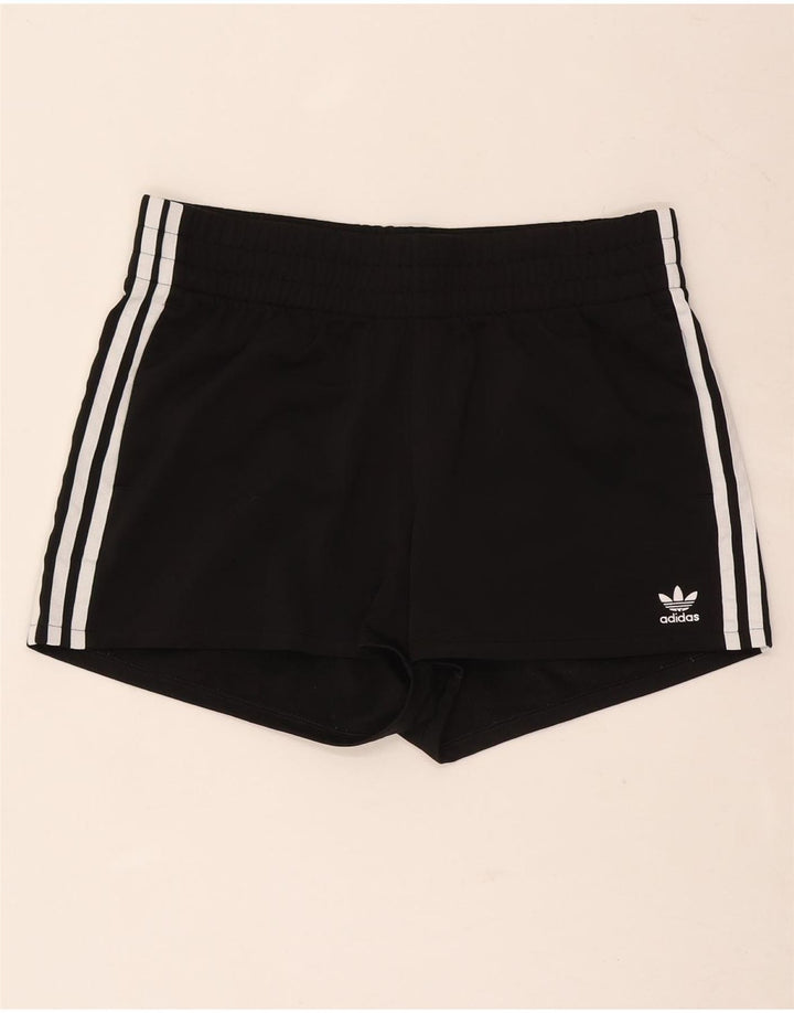 Adidas Pantalones cortos deportivos para mujer UK 44 Mediano Negro Poliéster