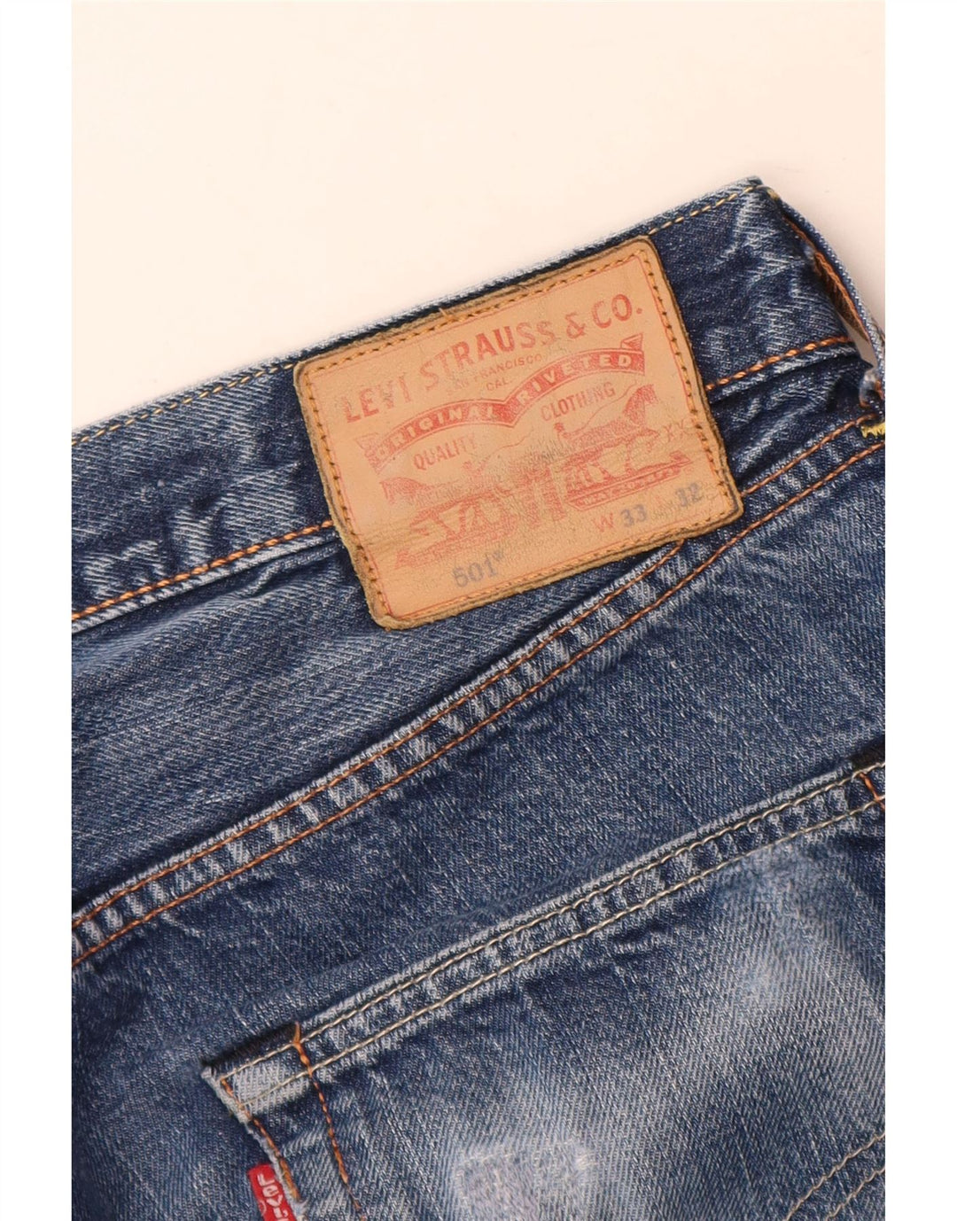 Levi's Hombre 501 Vaqueros Rectos W33 L32 Azul