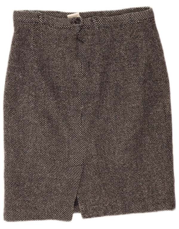 Falda lápiz para mujer Eastex UK 20 2XL W32 Negro manchado