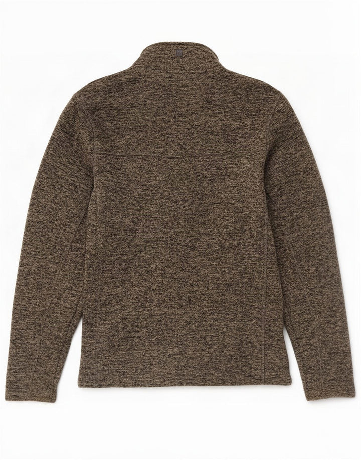 Mountain Warehouse Chaqueta superior de chándal para hombre XL Poliéster moteado gris