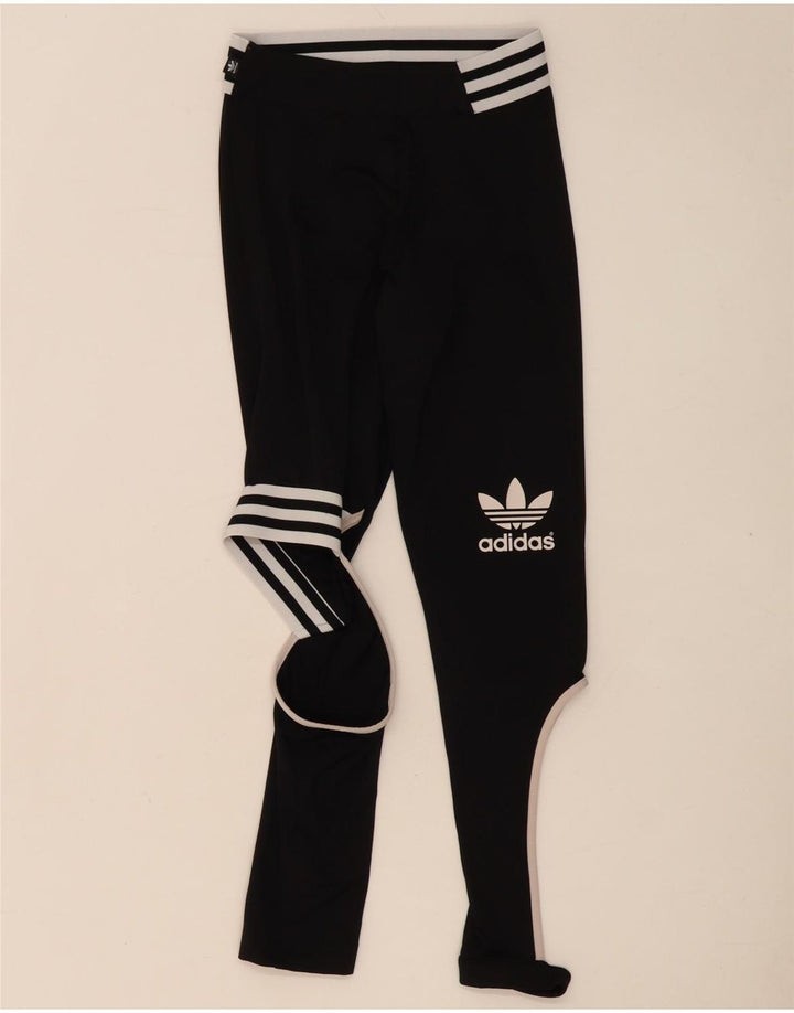 Adidas Leggings Rita Ora para mujer Reino Unido 8 Pequeño Negro Colorblock Poliéster