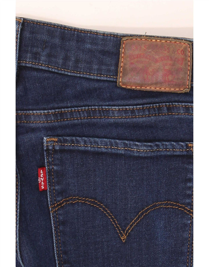 Levi's Mujer 715 Bootcut Jeans W30 L32 Algodón Azul Marino