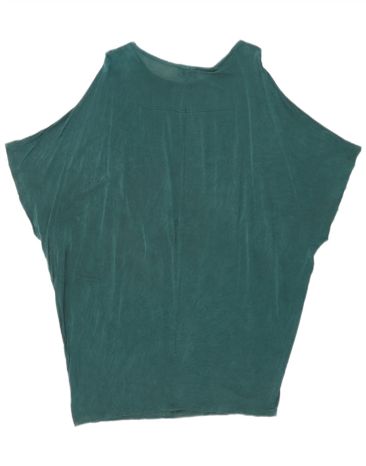 Diesel Blusa De Ala De Murciélago Para Mujer UK 44 Verde Medio