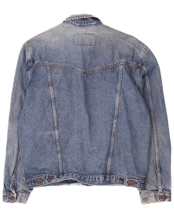 WRANGLER Chaqueta vaquera para hombre UK 40 Grande Algodón azul