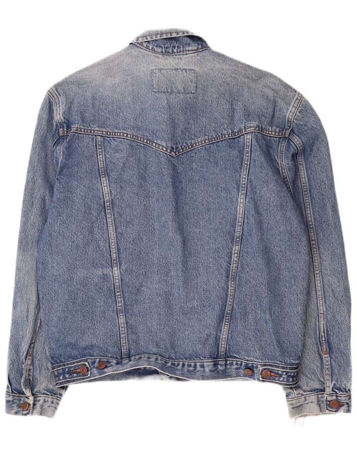 WRANGLER Chaqueta vaquera para hombre UK 40 Grande Algodón azul