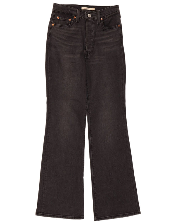 Levi's Vaqueros Bootcut De Cintura Alta Ribcage Para Mujer W28 L31 Algodón Gris