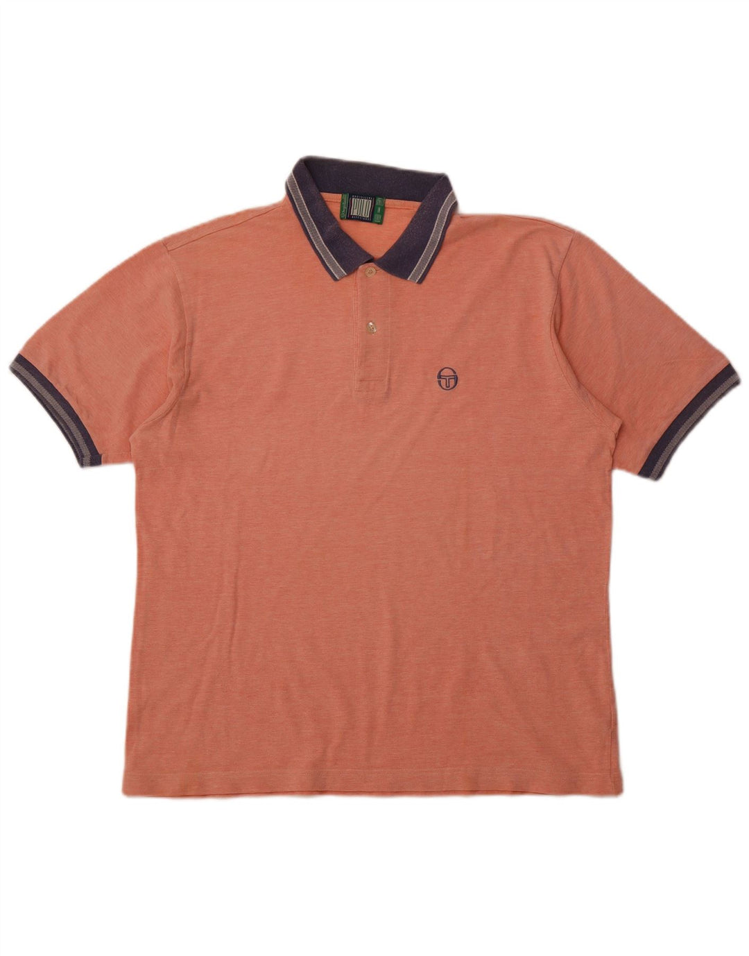 SERGIO TACCHINI Polo Hombre Grande Rosa Algodón