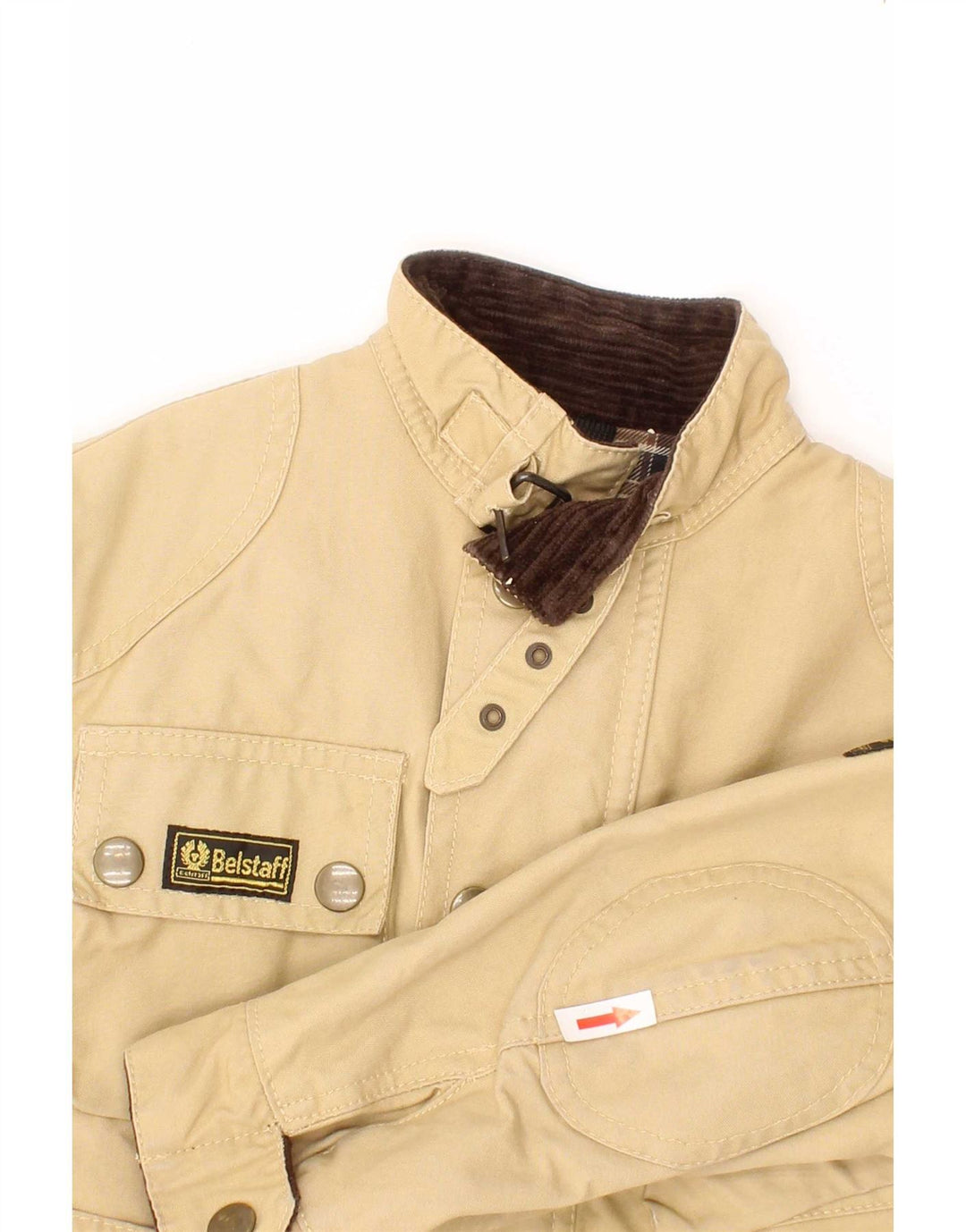 Belstaff Chaqueta utilitaria para niño 3-4 años Biker de algodón beige