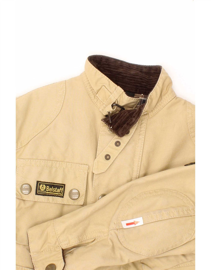 Belstaff Chaqueta utilitaria para niño 3-4 años Biker de algodón beige