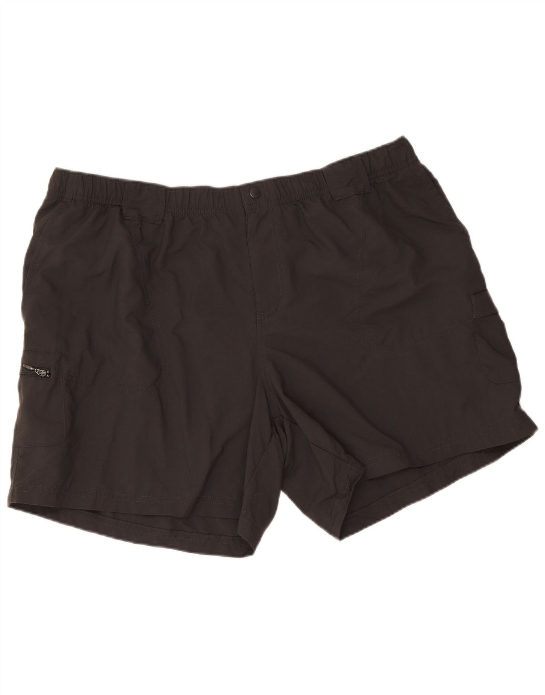 Columbia Pantalones cortos cargo para hombre XL W36 Nylon negro