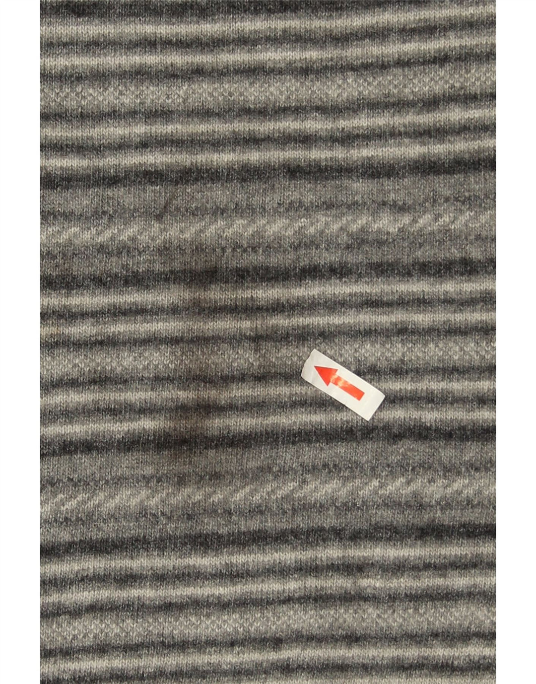 Marlboro Classics - Jersey de cuello redondo para hombre, talla XL, color gris a rayas
