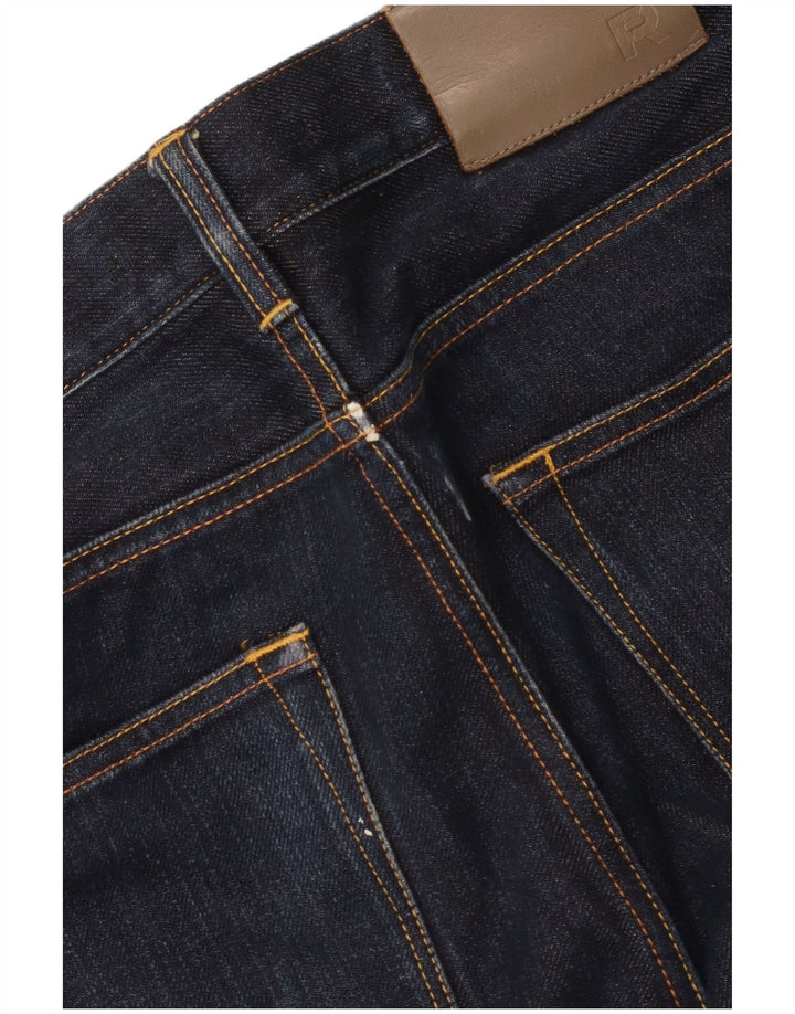 Vaqueros ajustados para mujer Reiss W32 L30 Azul marino Algodón