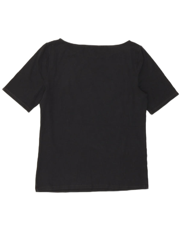 Ralph Lauren - Camiseta para mujer (talla 40), color negro