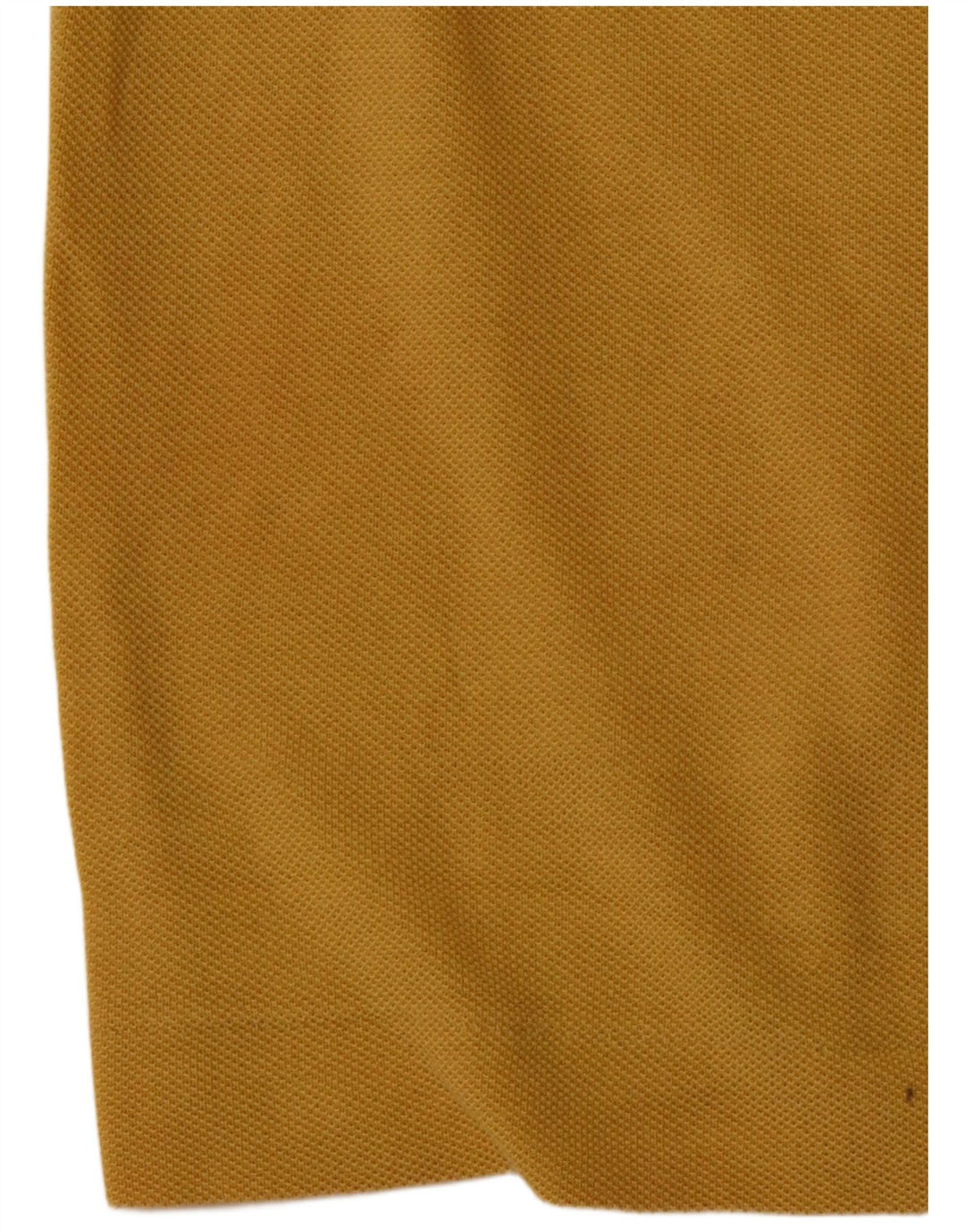 LACOSTE Polo de ajuste clásico para hombre talla 4 mediano algodón amarillo