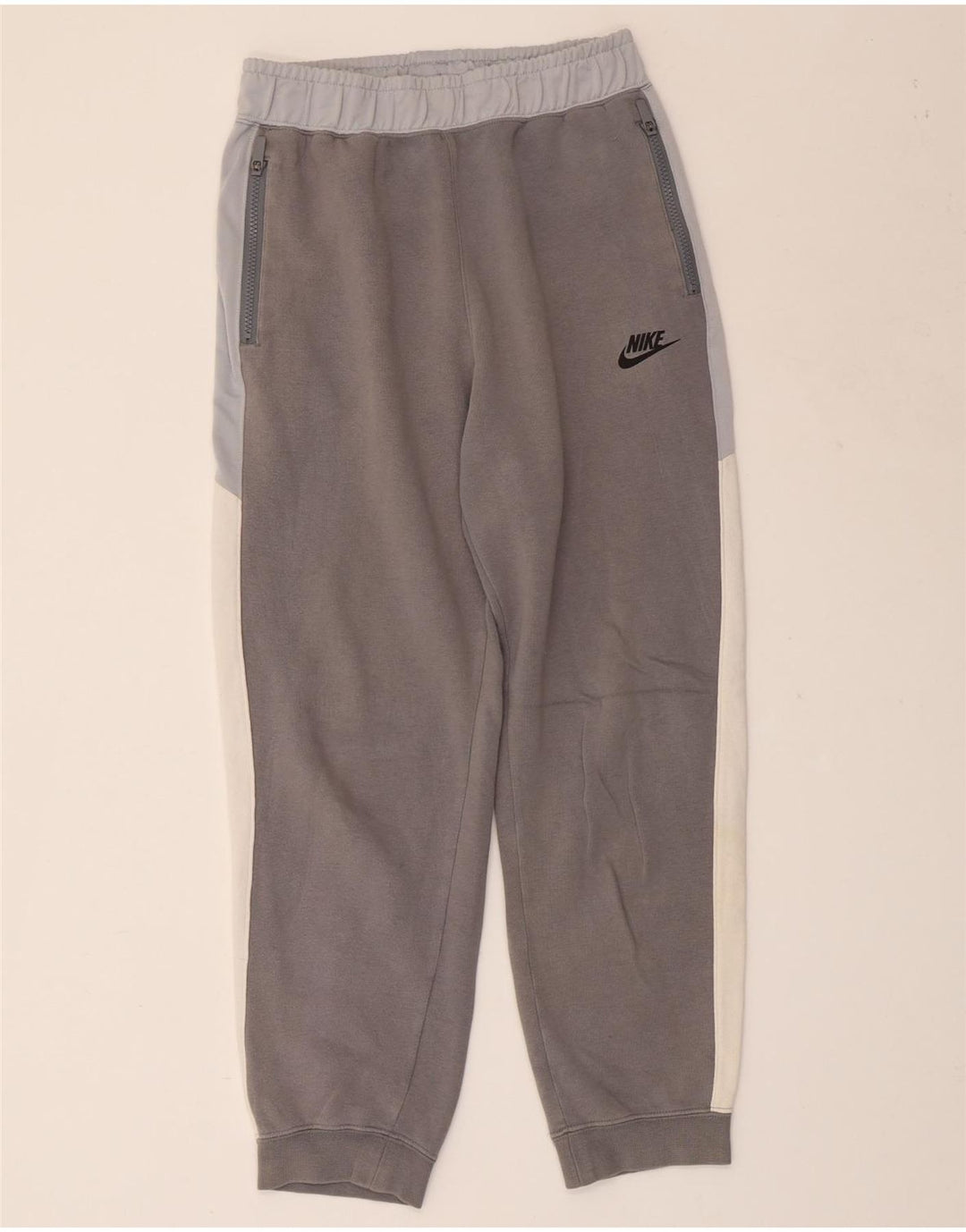 NIKE Pantalones de chándal para niño Joggers 13-14 años XL Gris Colorblock